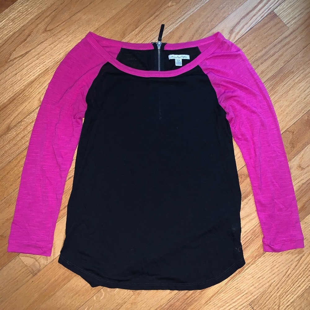 American Eagle Baseball Tee